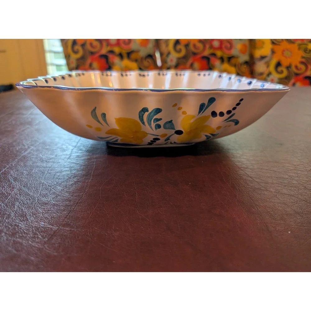 Porta Vintage Veetal Handpainted Portugal Bowl‎ #1196